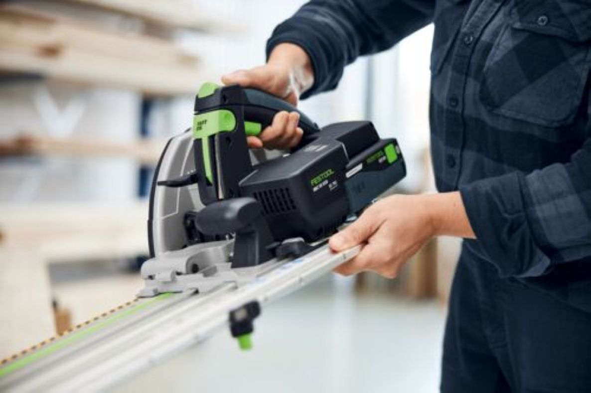Festool 578302 HKC 55 KEB-Basic Fierăstrău circular cu pendulă fără fir
