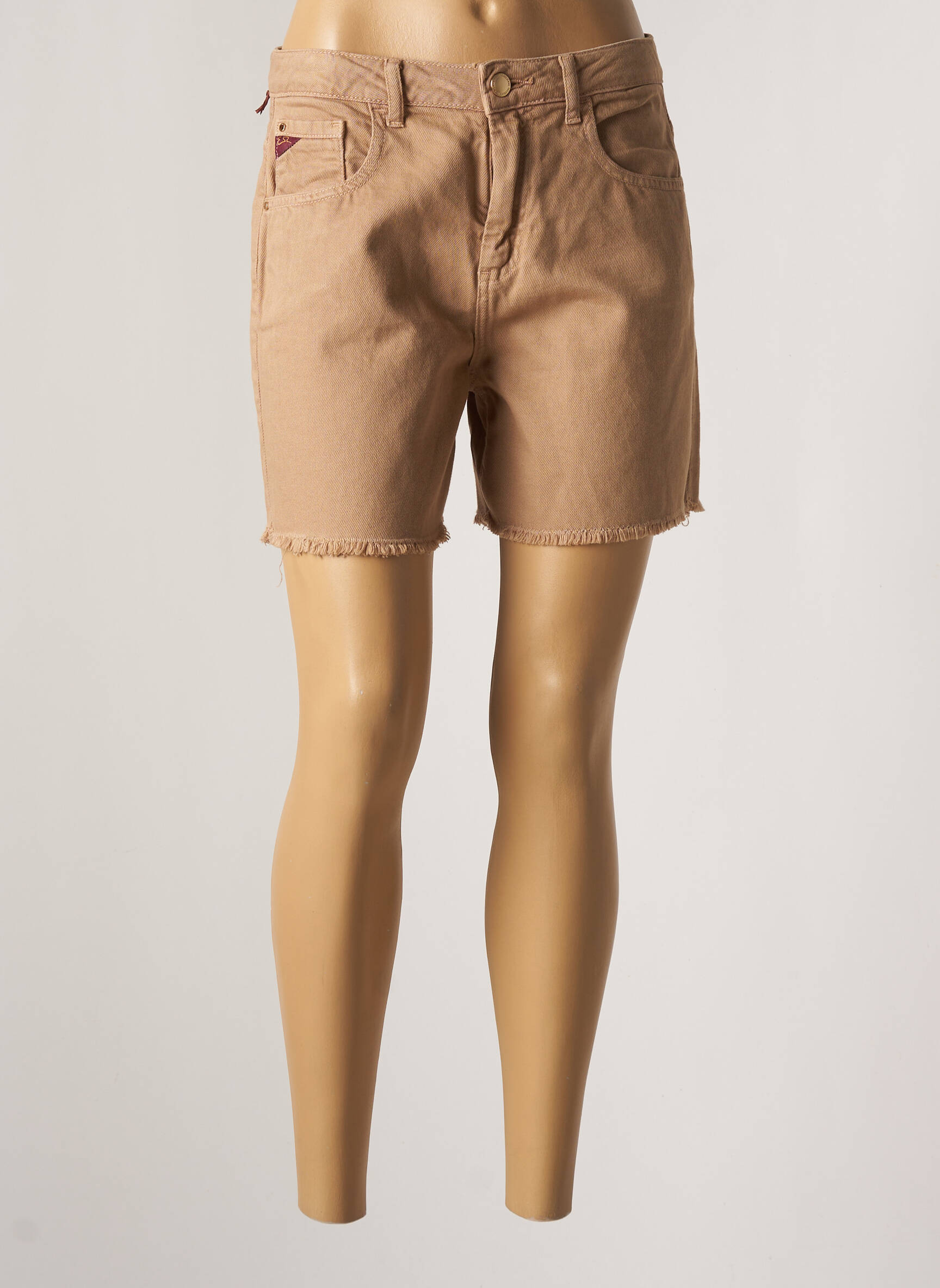 Yes Zee Shorts 1 Femme couleur beige