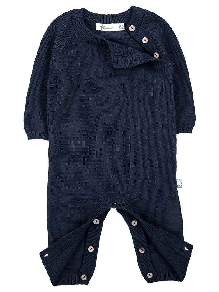 Sterntaler GOTS Strick-Einteiler in marineblau günstig kaufen