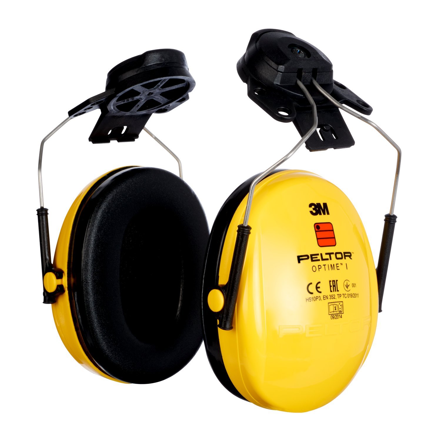 3M 6.21.25.110.00 Cuffie antirumore Peltor Optime II con supporto per casco