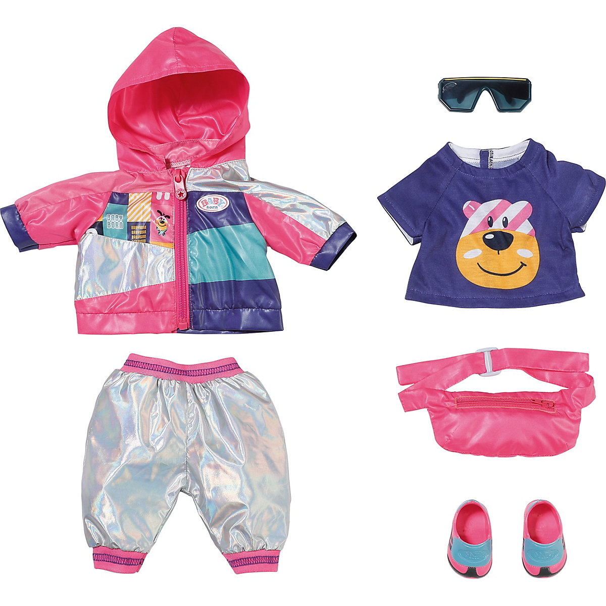 BABY born® Deluxe Fahrrad Outfit Set 43 cm