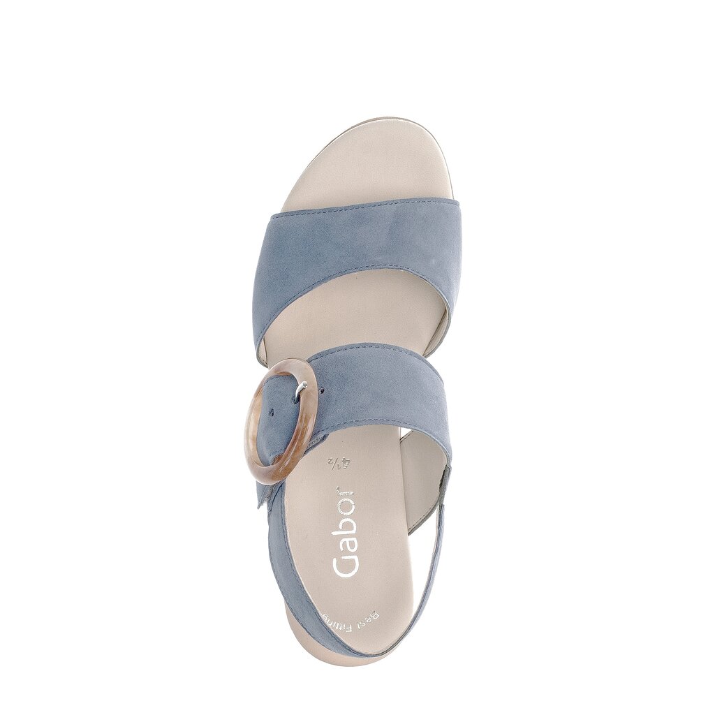 Gabor fashion Keilsandalette blau