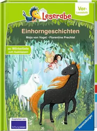 Leserabe – Vor-Lesestufe: Einhorngeschichten