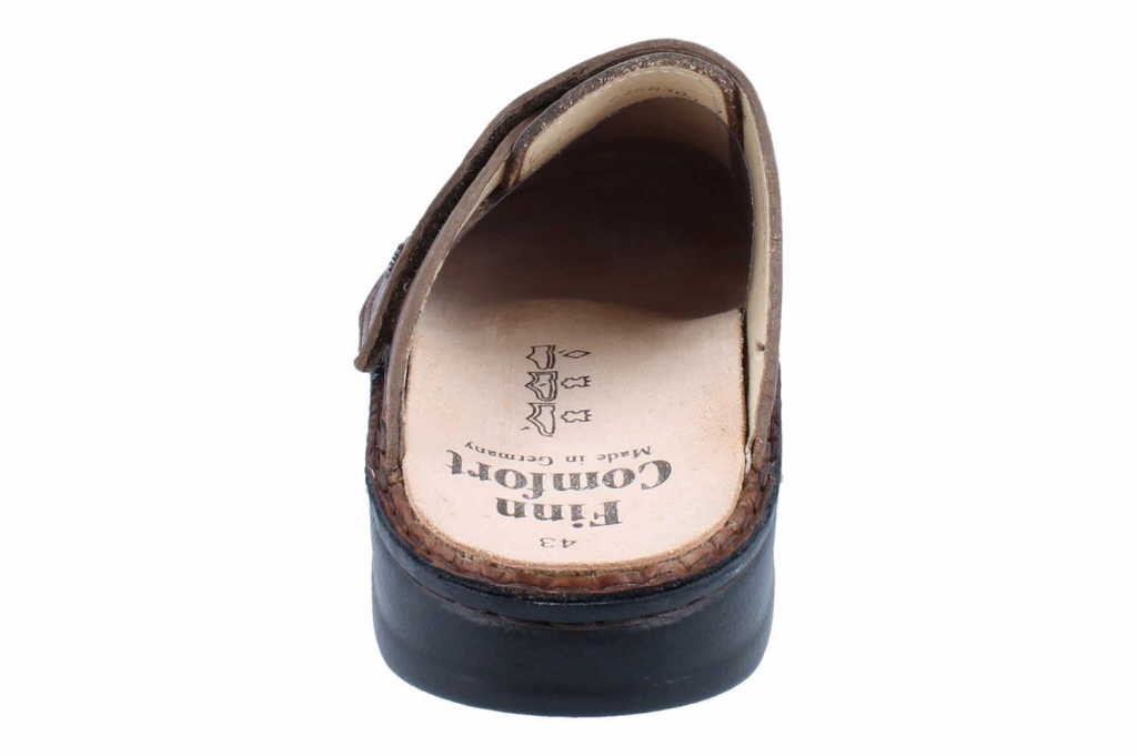 FINN COMFORT Pantoletten braun Finn Amalfi-088164 malt Iowa