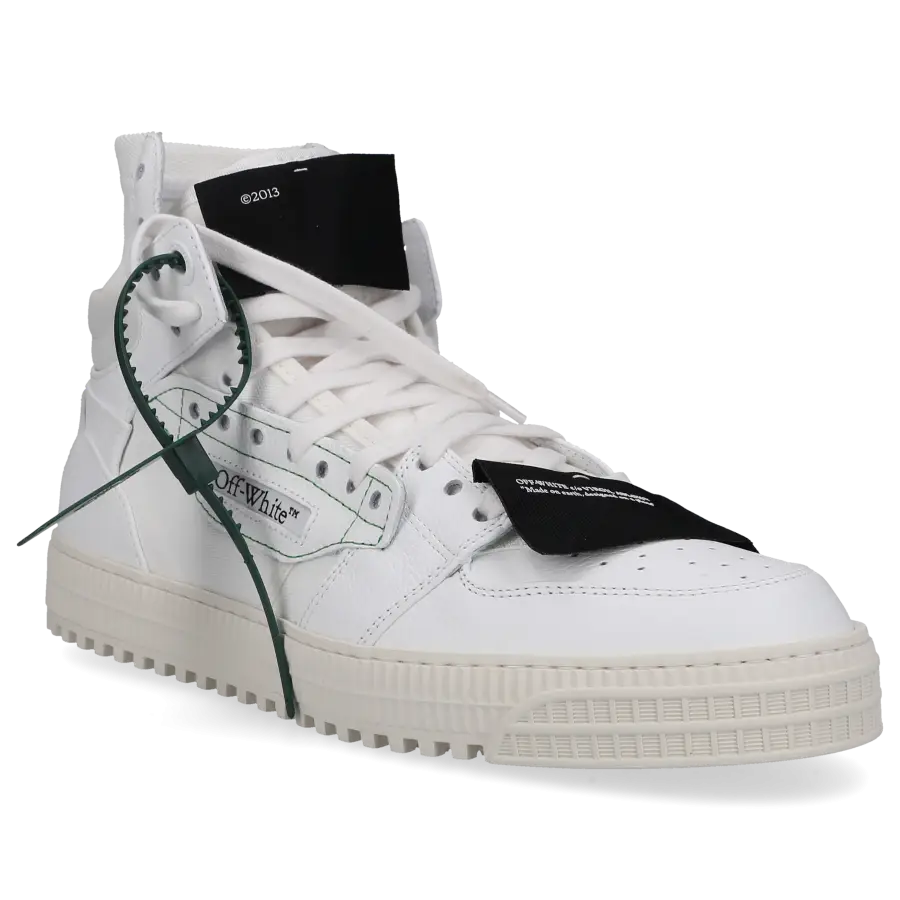 Off-White - Sneaker high 3.0 OFF COURT Kalbsleder - weiß