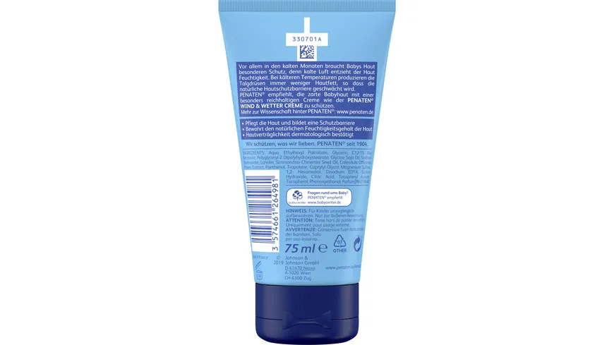 Penaten Wind + Wetter Creme 75 ml