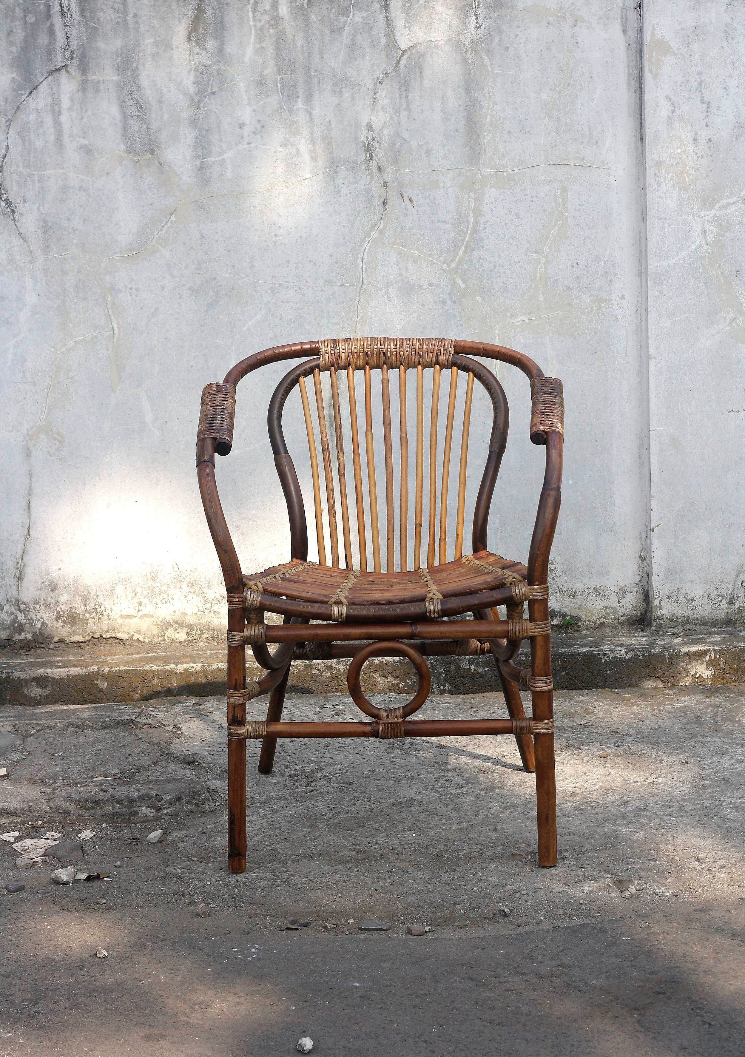 SIT Rattanstuhl Vintage