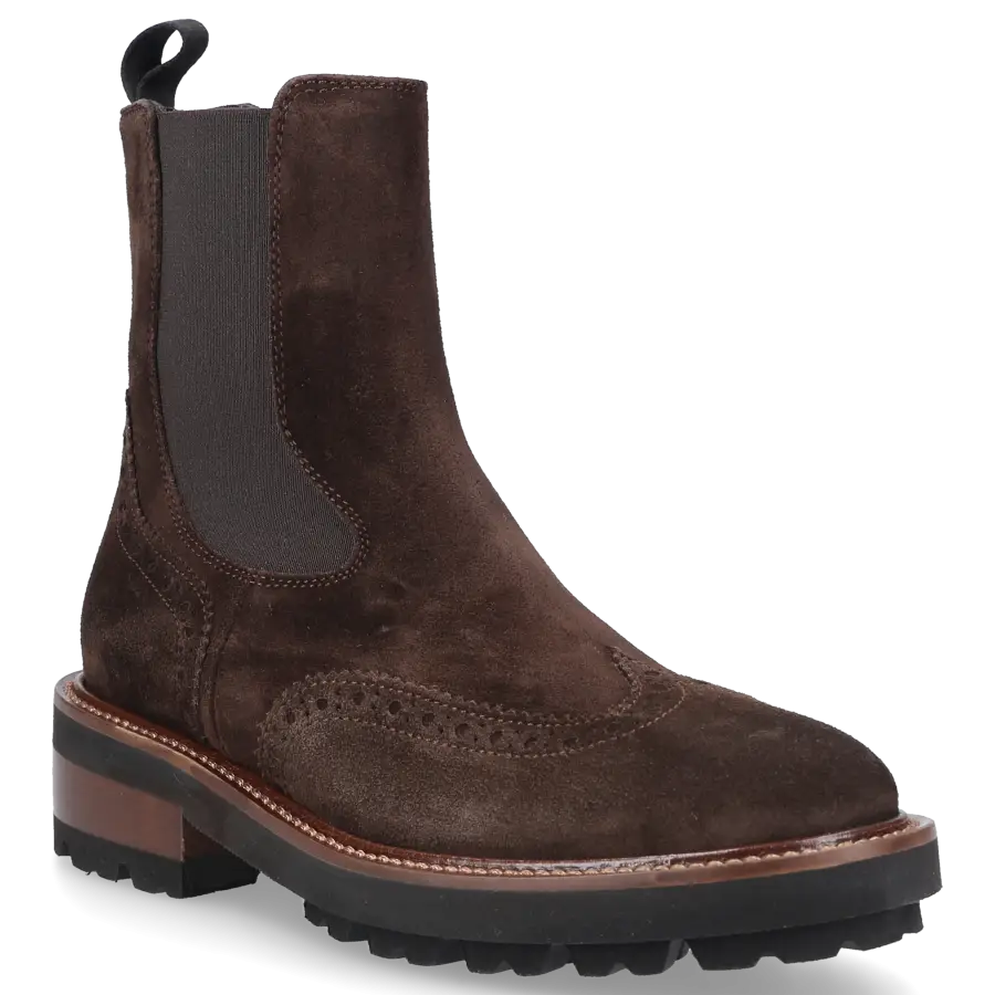 EN AVANT - Chelsea Boots 446-24 Veloursleder - braun