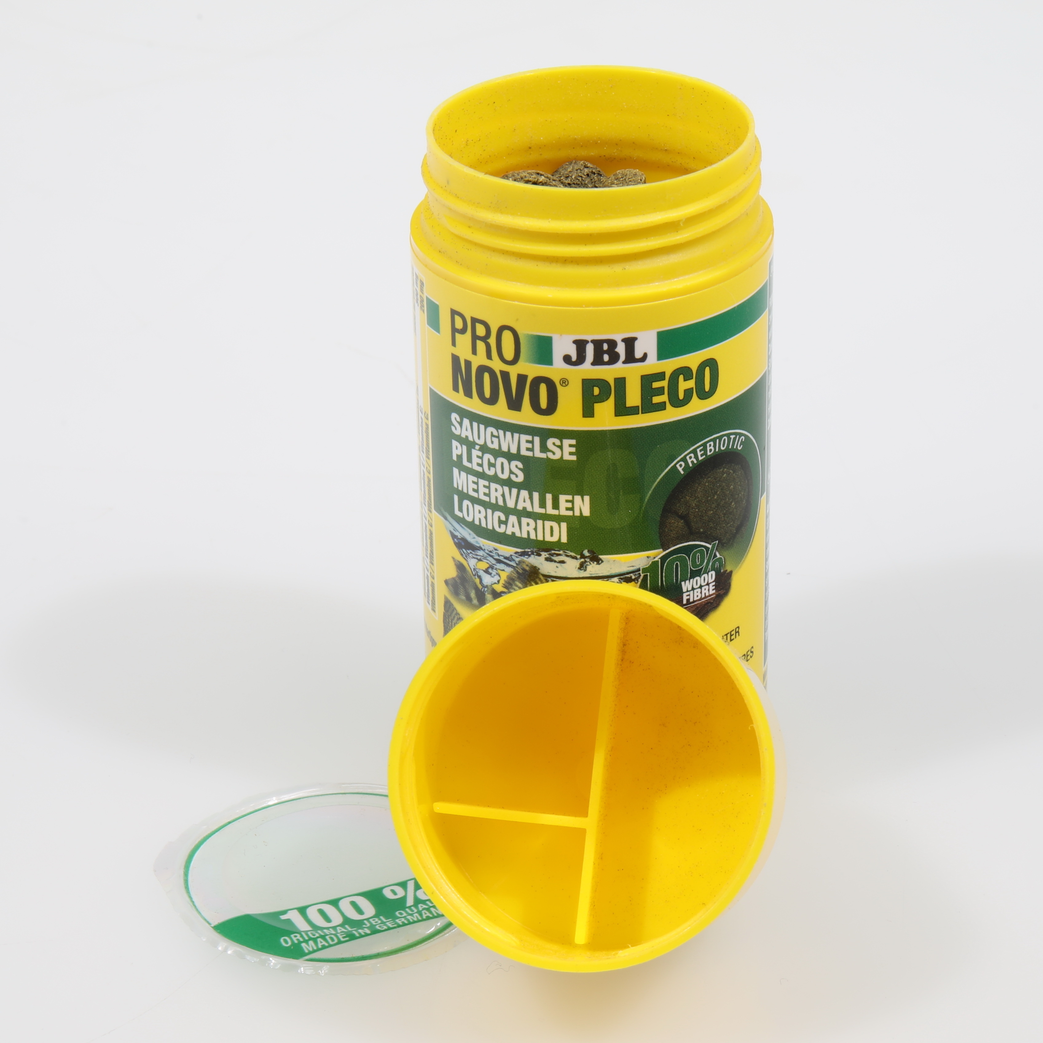 JBL Hauptfutter JBL PRONOVO PLECO WAFER Futtertabletten für herbivore Saugwelse M 100 ml