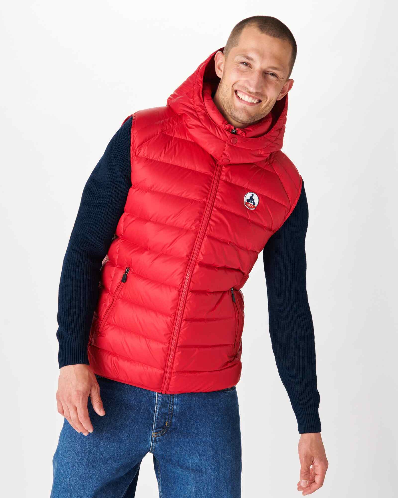 Doudoune sans manches Grand Froid Rouge Silver