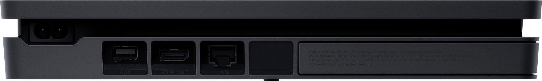 PlayStation 4 Slim (Bundle, inkl. 2 PlayStation 4 Wireless DualShock Controller)