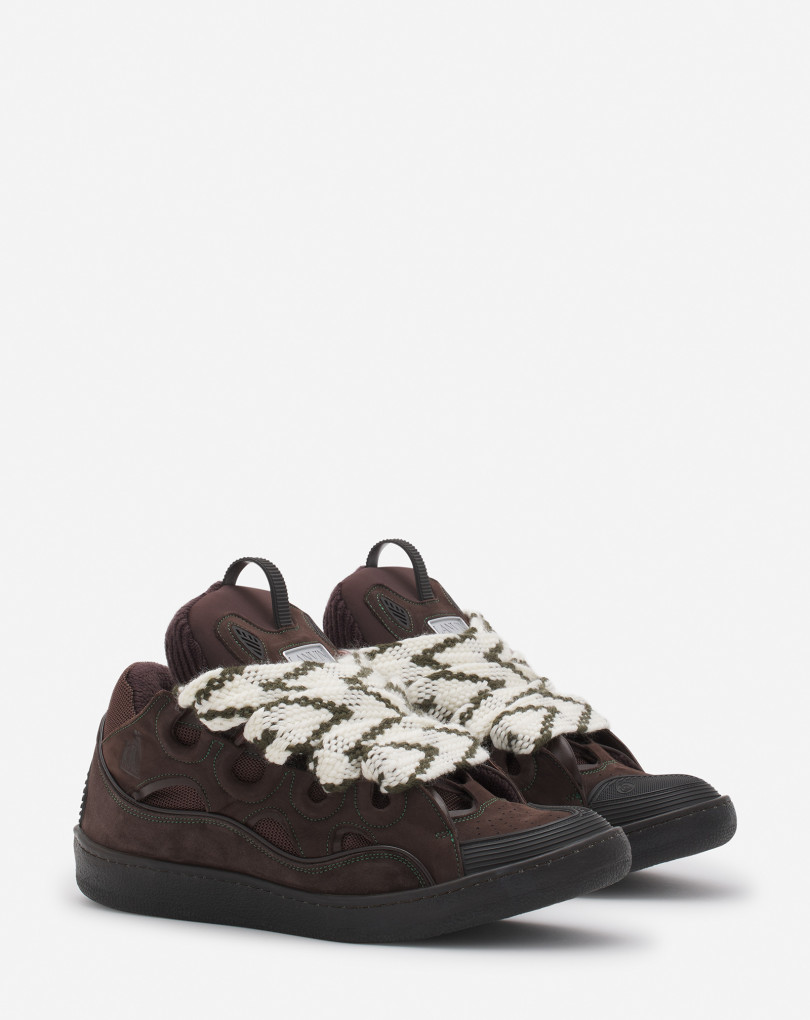 SNEAKERS CURB EN CUIR