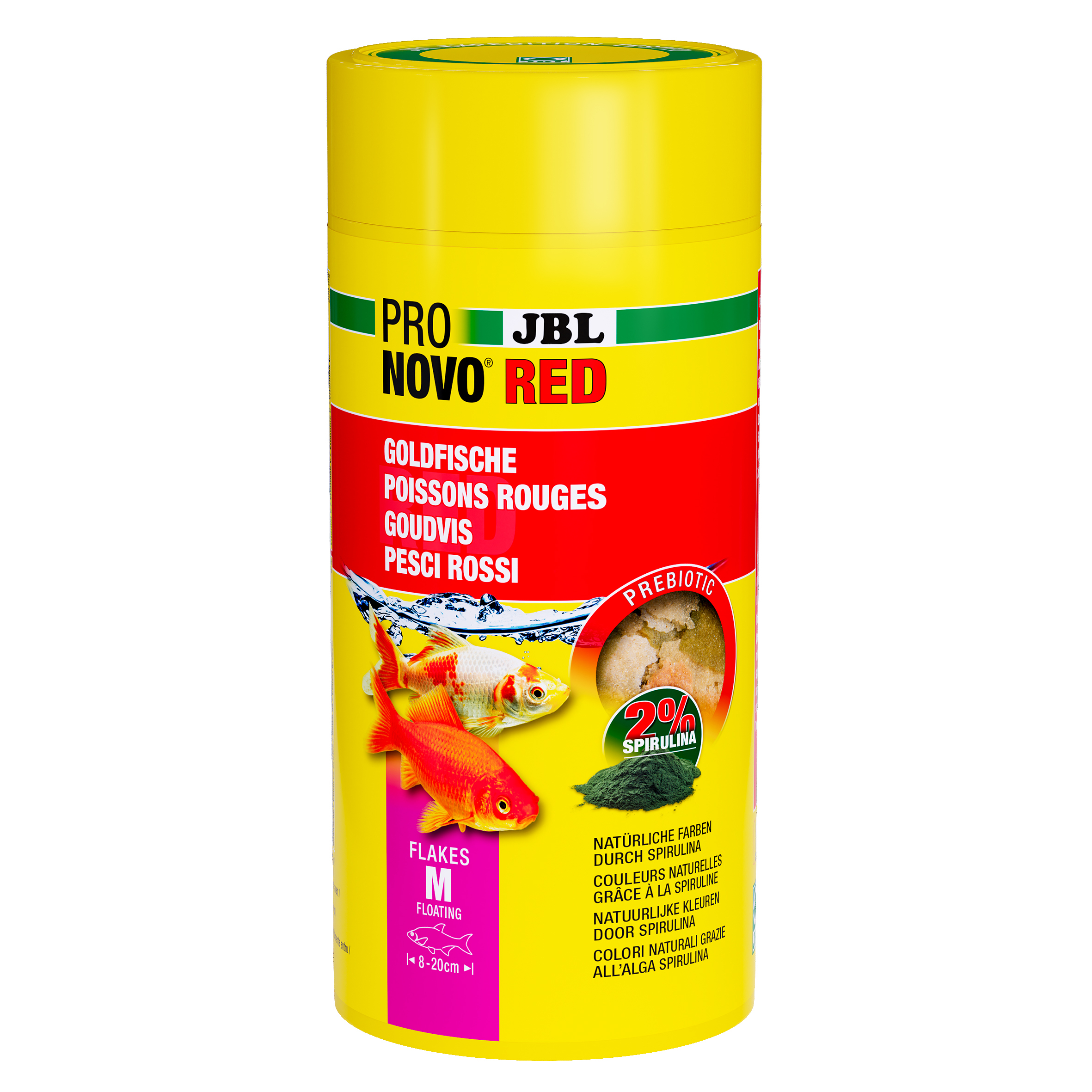 JBL Hauptfutter JBL PRONOVO RED FLAKES für Goldfische M 1 l