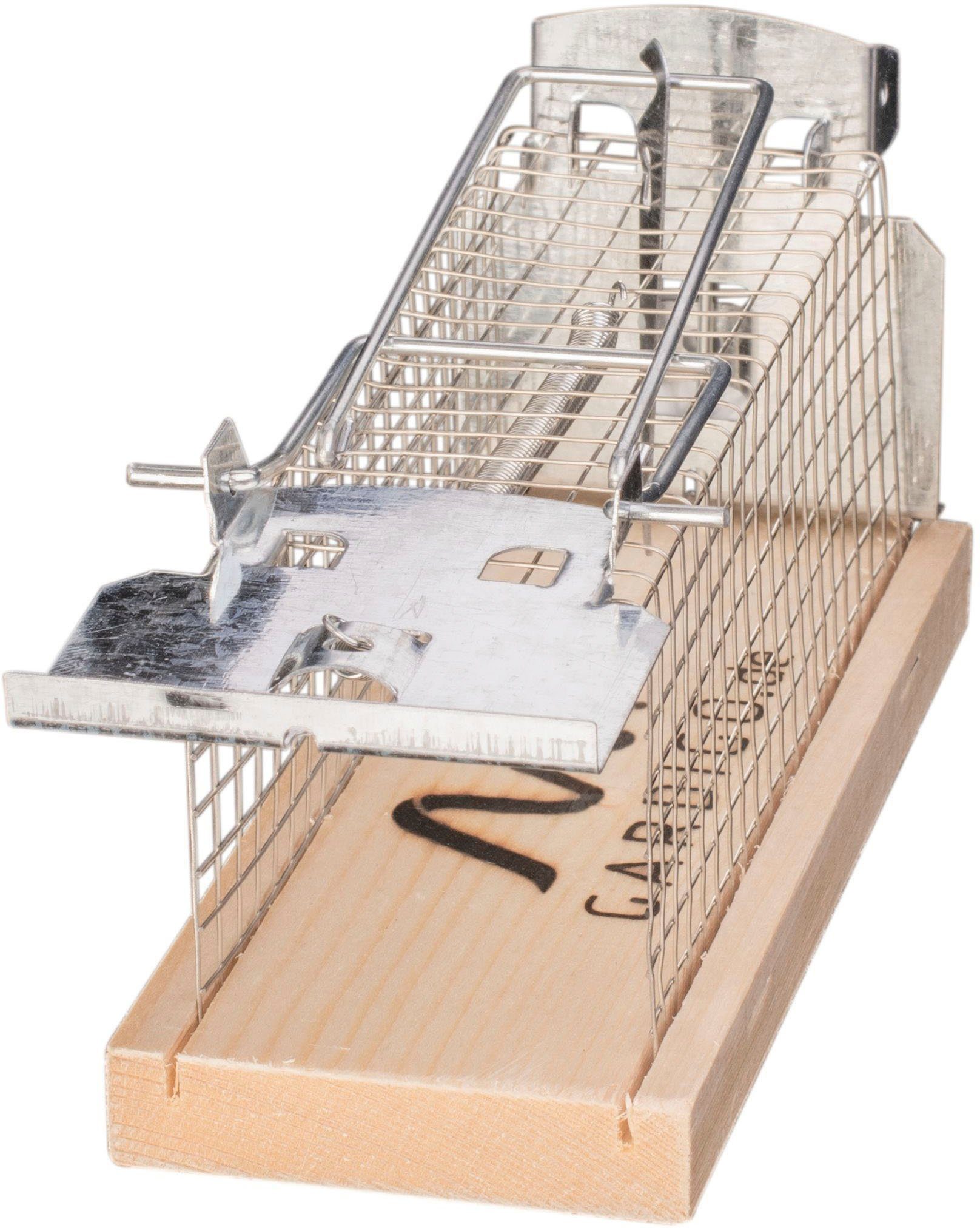 Gardigo Lebendfalle, für Mäuse, 2er Set
