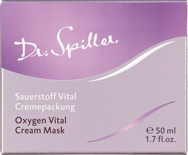 Dr. Spiller Sauerstoff Vital Cremepackung Gesichtsmaske