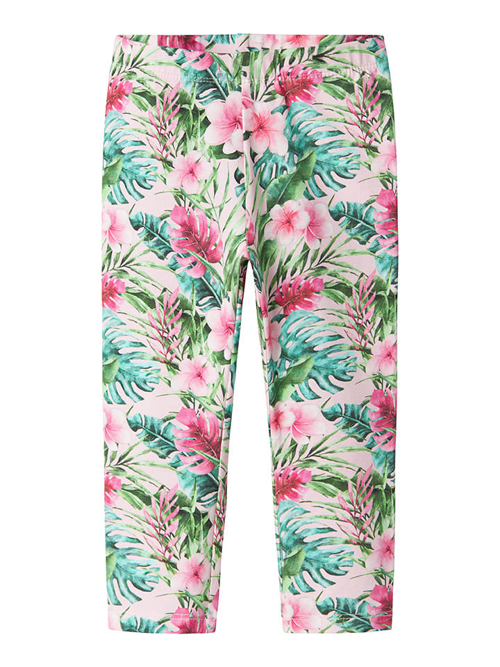 name it Leggings in Grün/ Rosa günstig kaufen