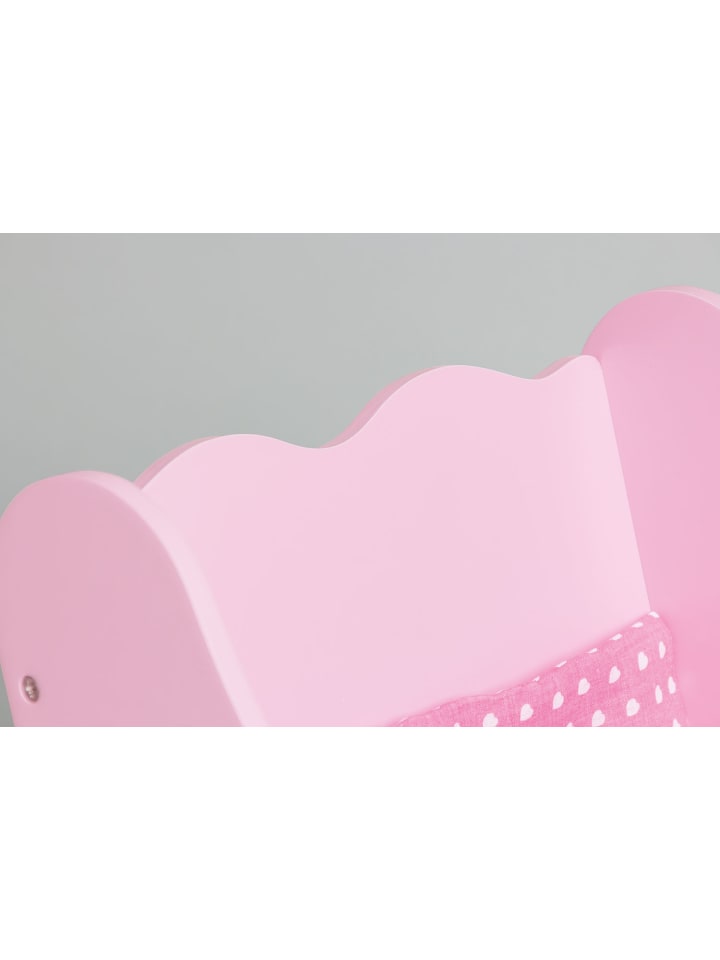 Pinolino 4-tlg. Puppenwagen 'Jasmin“ in rosa günstig kaufen onesize