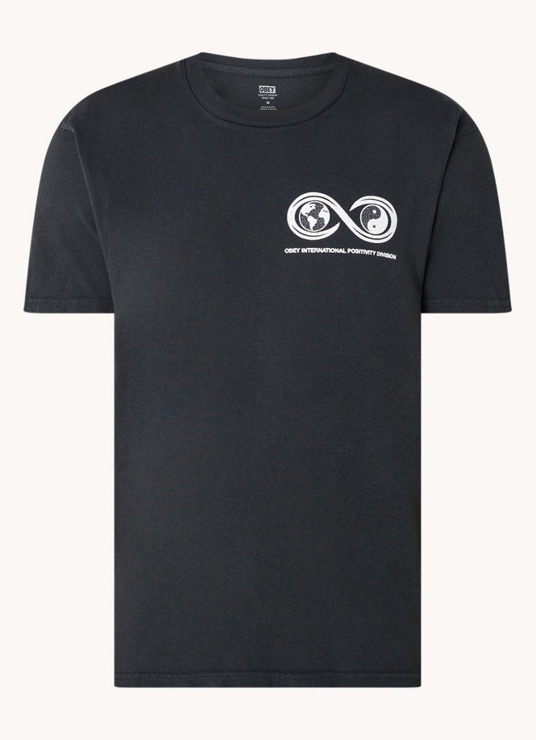 Obey Life Sentence T-shirt with front and back print