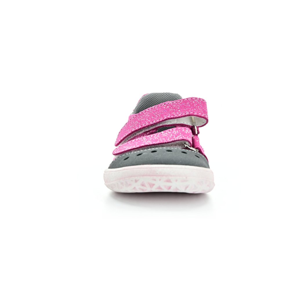 Jonap Fella mit rosa Aufdruck Barfußsandalen