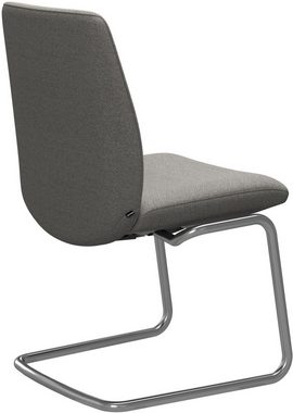 Stressless® Polsterstuhl Laurel, Low Back, Größe L, mit Beinen aus Stahl in Chrom matt