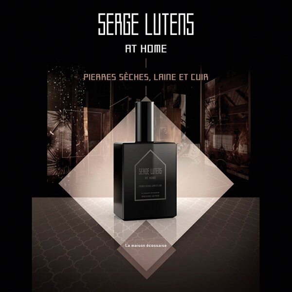 Serge Lutens At Home Pierres Sèches, Laines et Cuir / La Maison Écossaise (