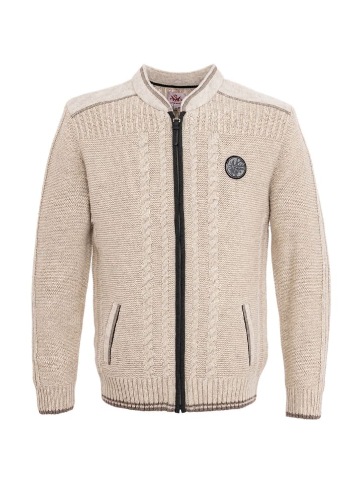 Spieth & Wensky Strickjacke DAHLEM in natur günstig kaufen