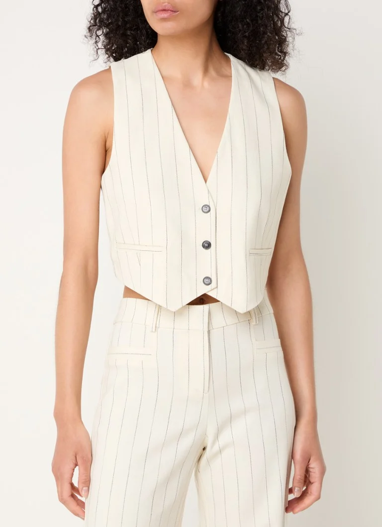 Cardigan cu dungi Essy de la Ba&sh