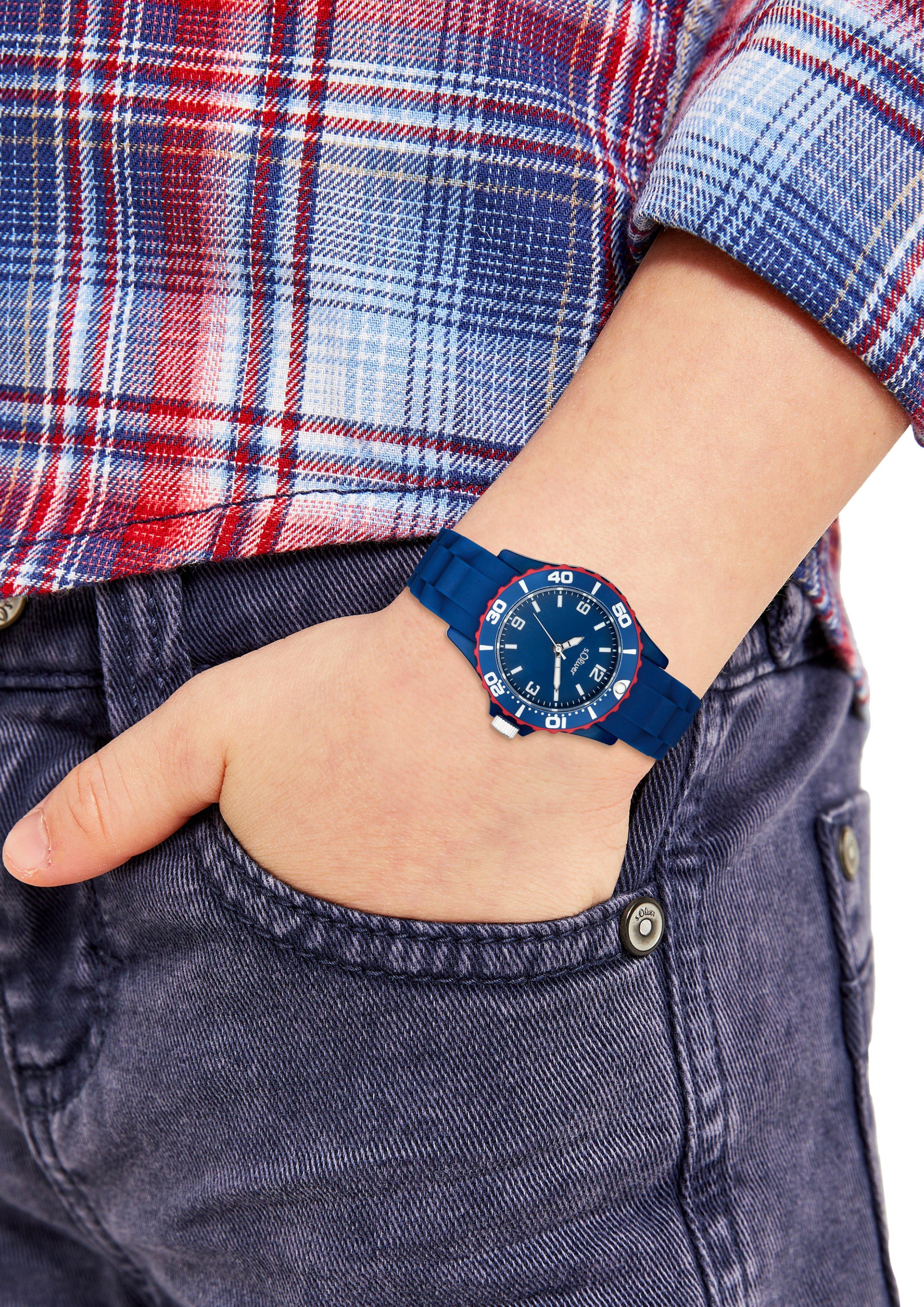 Armbanduhr mit Silikonband  6008981-55B0