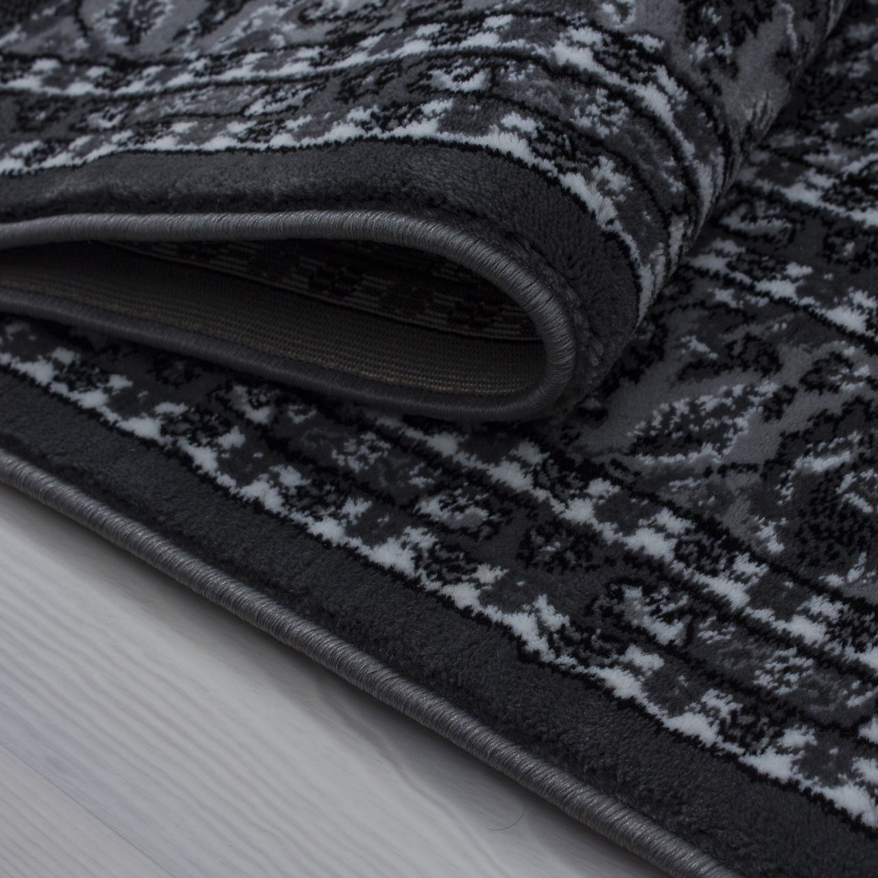 Ayyildiz Teppich, MARRAKESH 0297, GREY, 160 x 230 cm