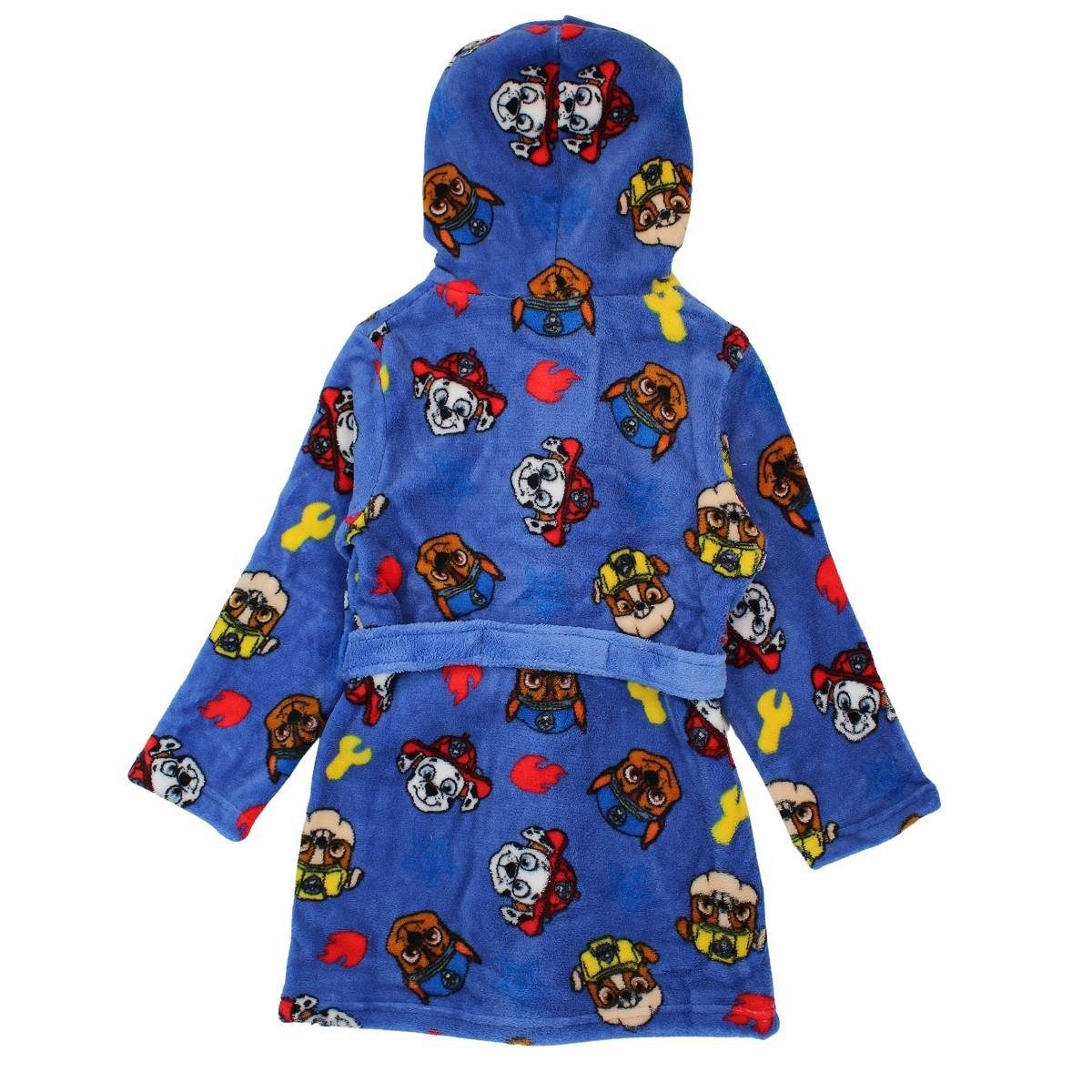 PAW PATROL Kinderbademantel Paw Patrol Jungen Bademantel, blau, Gr. 98/104 - 116/128