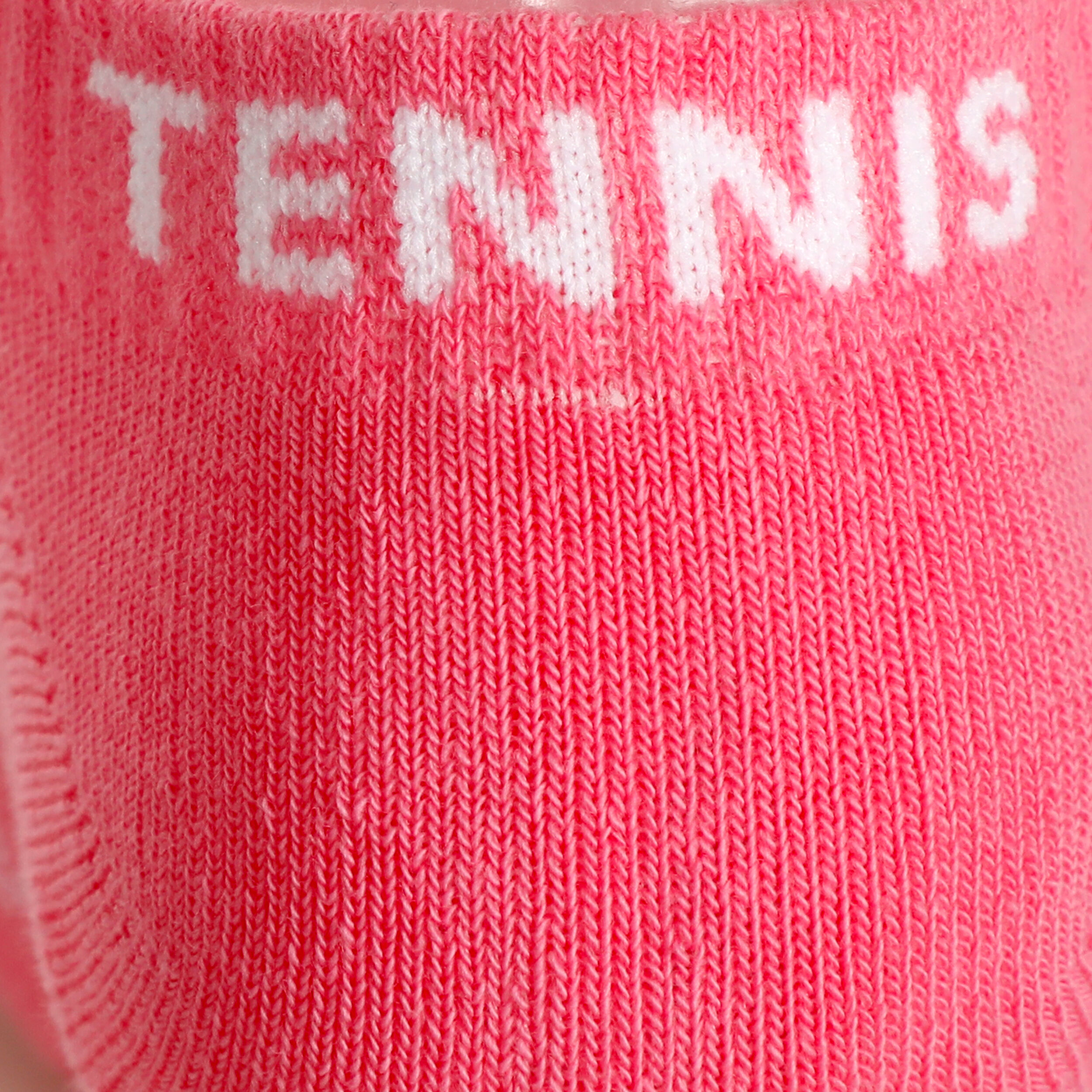 Tennissocken 3er Pack - Pink, Weiß