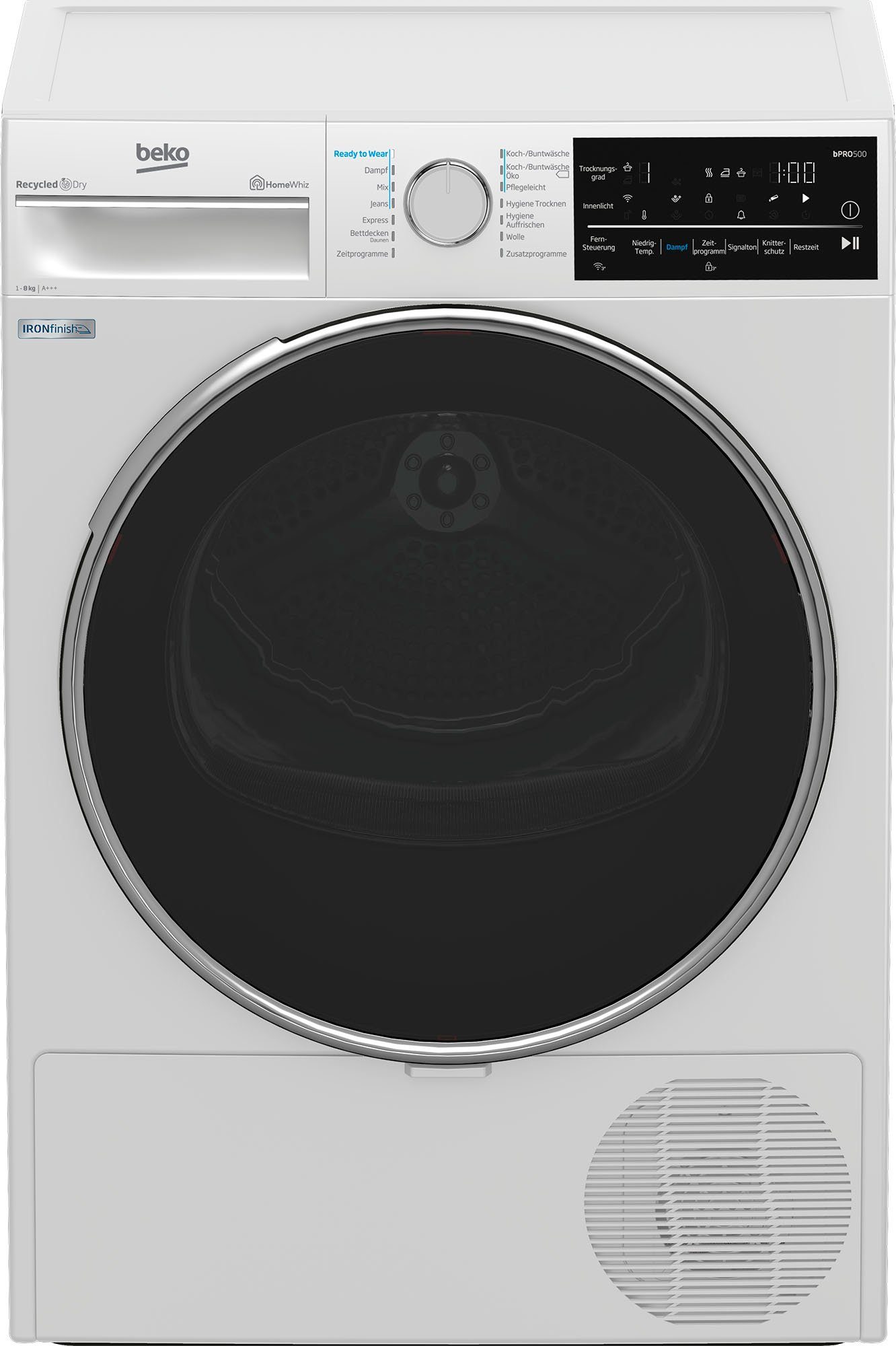 BEKO Wärmepumpentrockner B5T62243W, 8 kg
