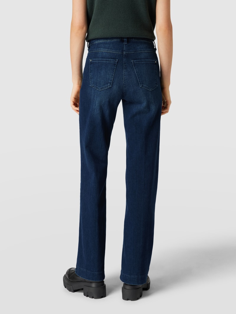 Jeans im 5-Pocket-Design Modell 'DREAM WIDE' in blau