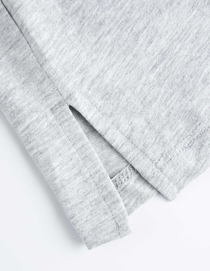 Langarmshirt - Rundhals-Ausschnitt