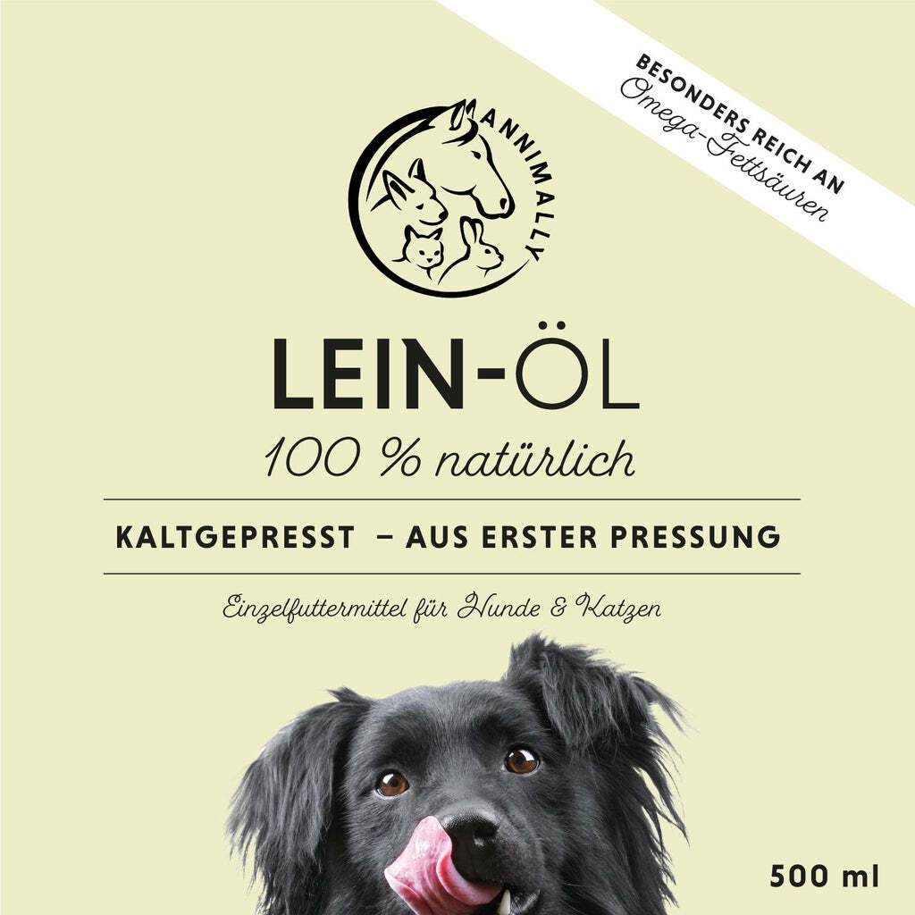 Annimally Ergänzungsfutter & Aufzucht Annimally Leinöl