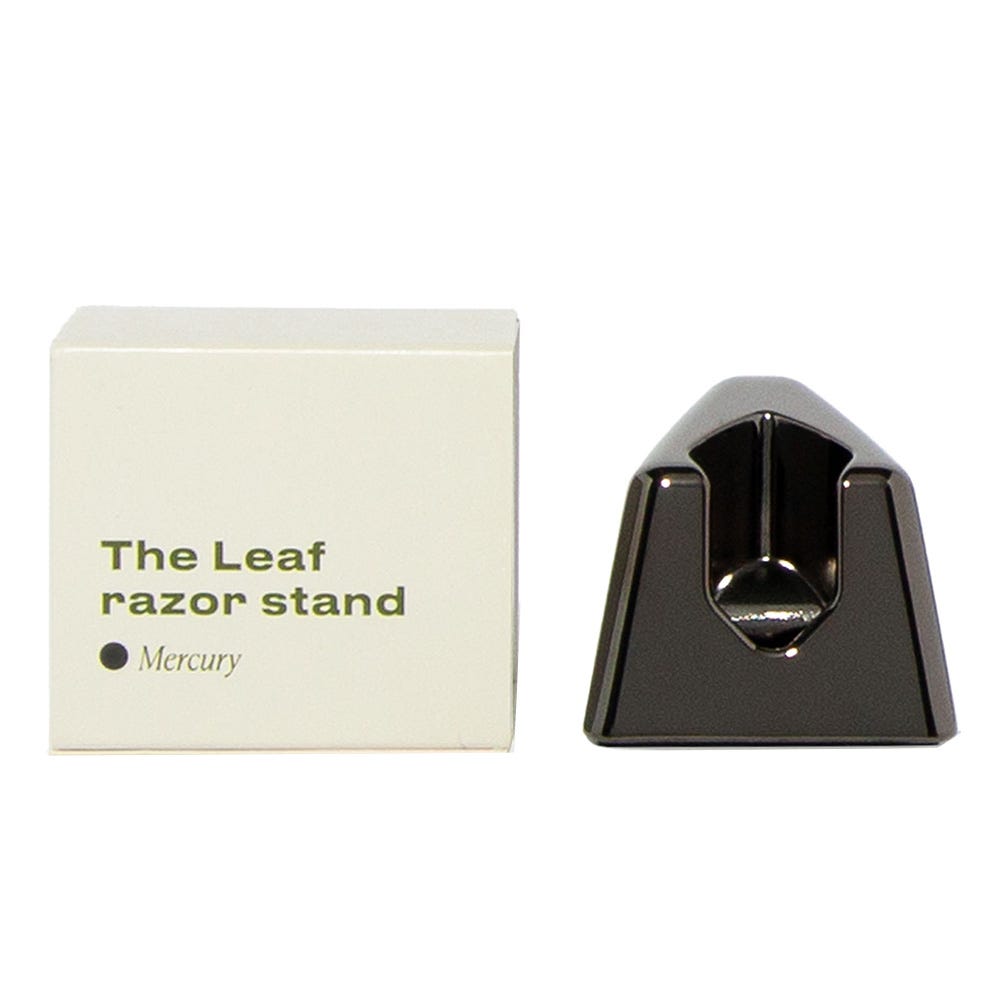 Leaf Shave Leaf Razor Stand Mercury