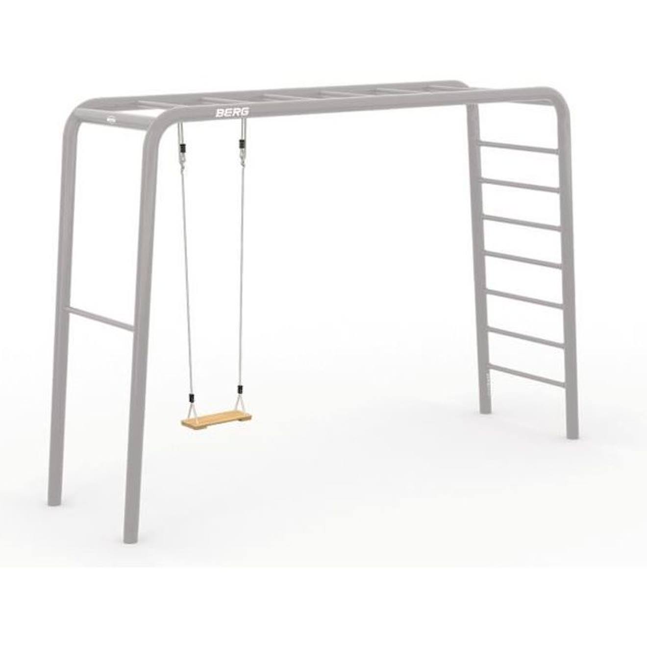 Accessoire Siège de balançoire en bois pour aire de jeux PlayBase BERG (sans portique) blanc