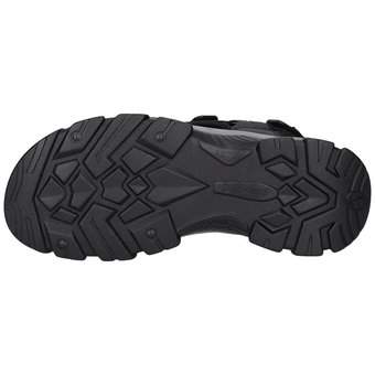 Dockers Trekking Sandale in schwarz