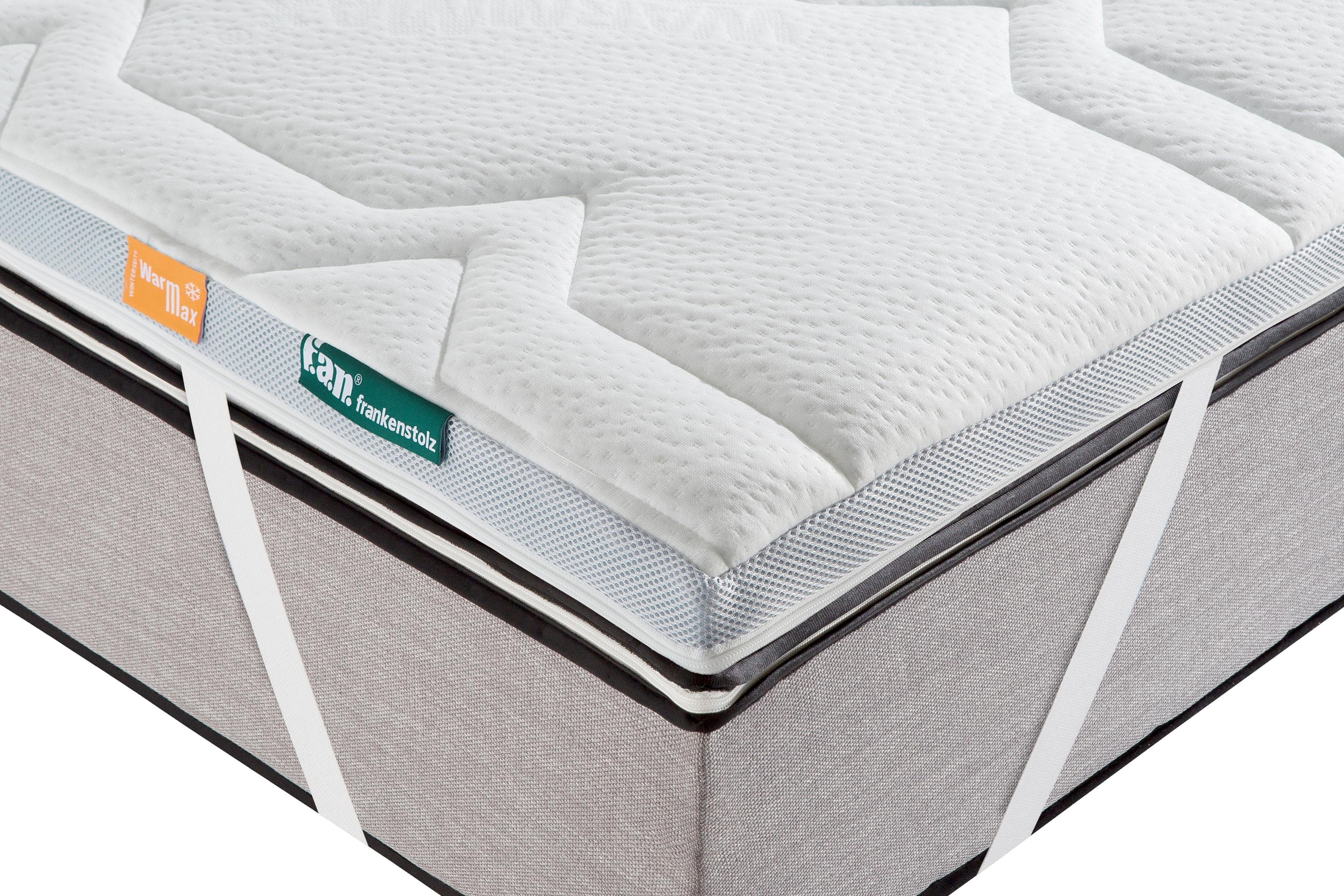 Topper Mabona TKS, f.a.n. Schlafkomfort, 7 cm hoch, Kaltschaum, Kundenliebling! Mit Sommer- und Winterseite!