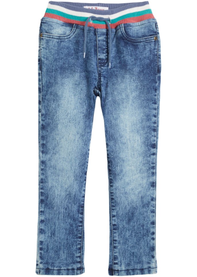 Mädchen Thermojeans mit Jerseyfutter