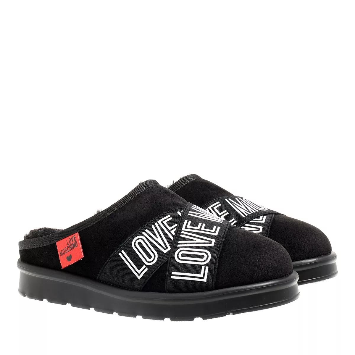 MOSCHINO Pantoletten schwarz Mule