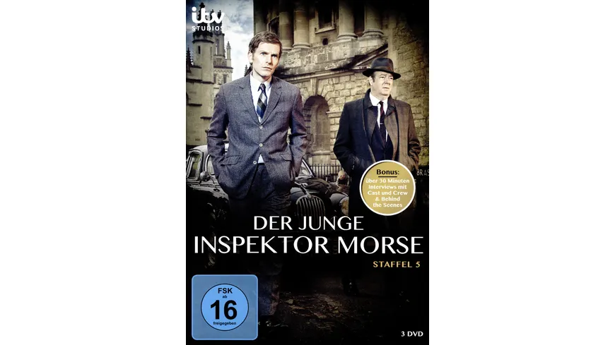 Der junge Inspektor Morse - Staffel 5  [3 DVDs]