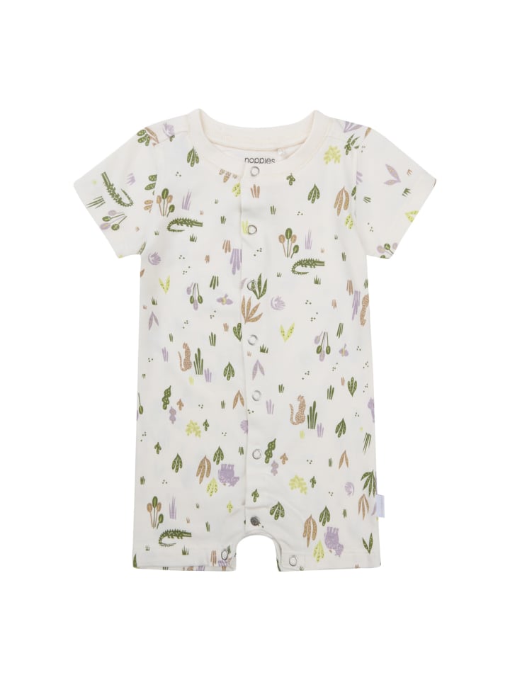 Noppies Strampler Olympia in Animals pattern Off white günstig kaufen