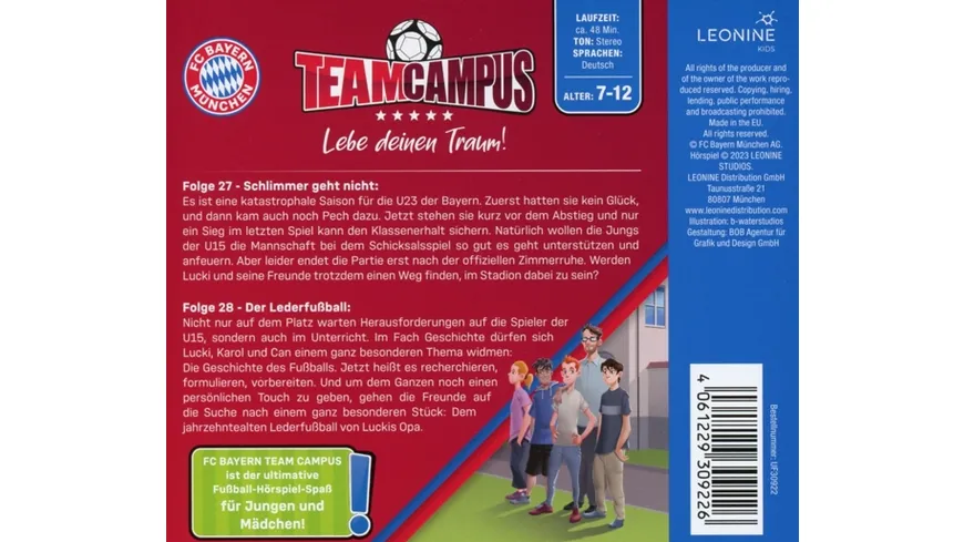 FC Bayern Team Campus (Fußball) (CD 14)