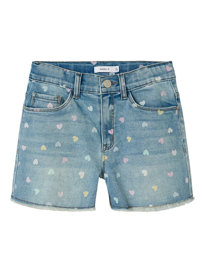 name it Jeans-Shorts - Slim fit - in Hellblau günstig kaufen