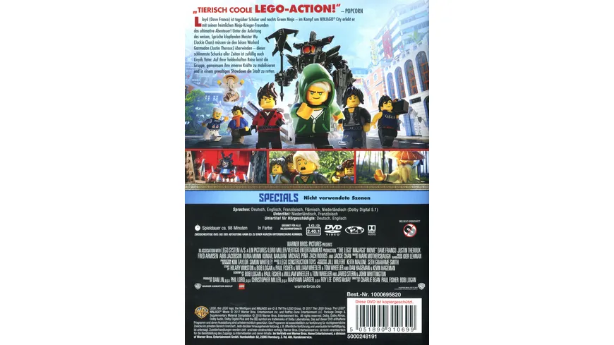The Lego Ninjago Movie
