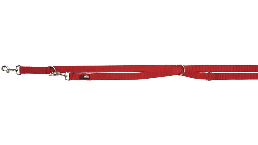 Trixie Verlängerungs-Leine Premium rot L-XL 2 Meter / 25 mm Hunde Zubehör