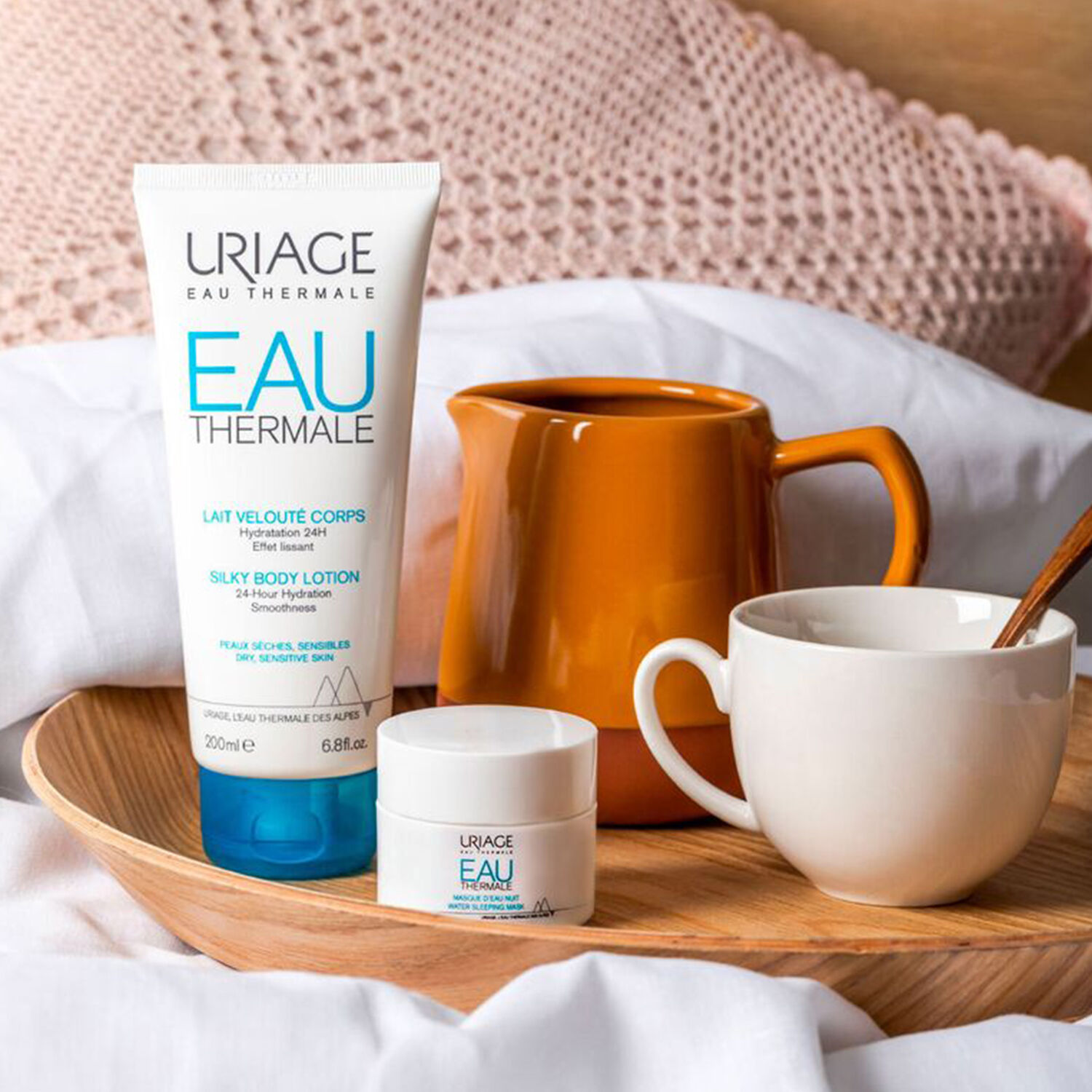 Uriage Eau Thermale - Lait Velouté Corps Hydratation 24H, Effet Lissant