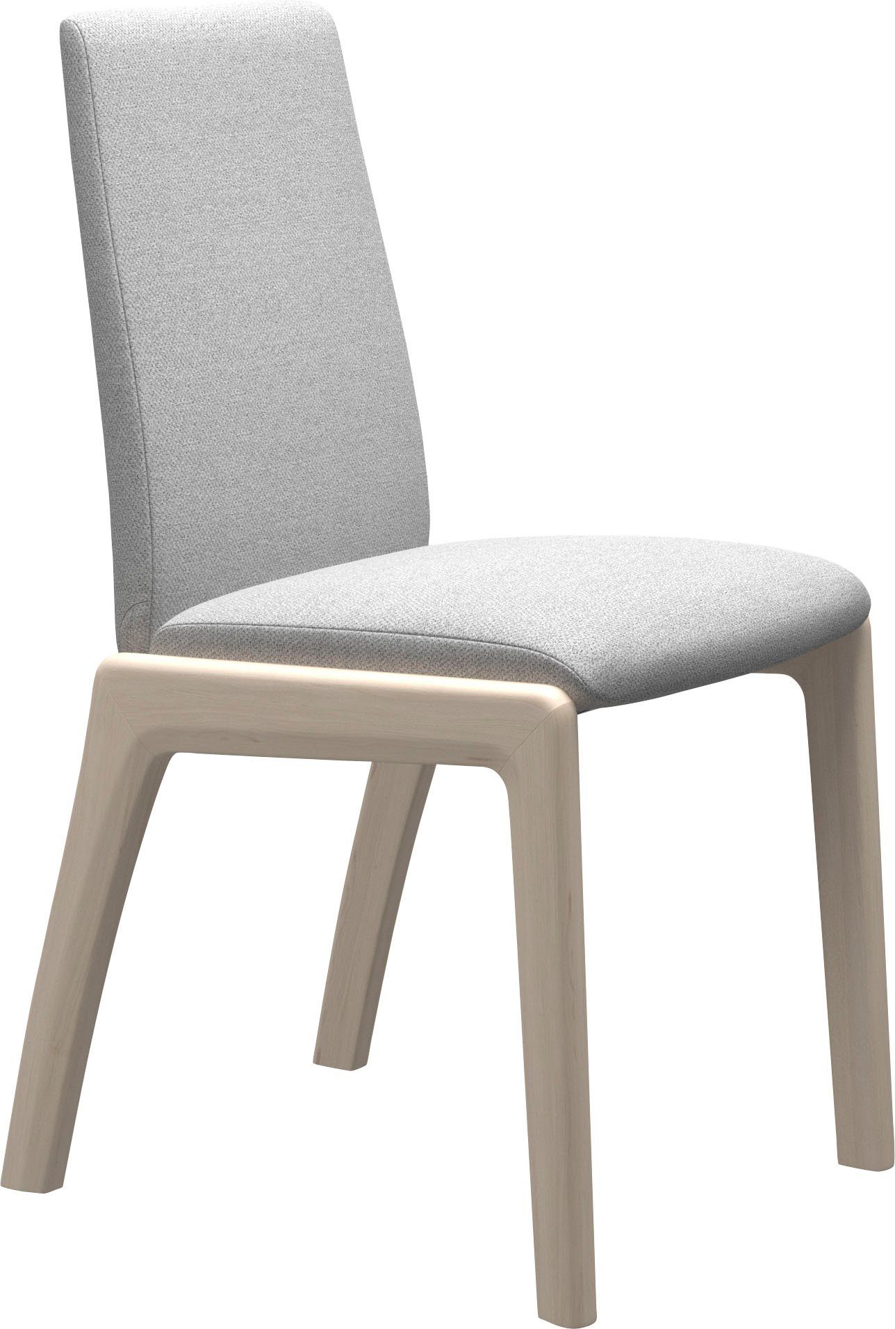 Stressless® Polsterstuhl Laurel, Low Back, Größe M, mit abgerundeten Beinen in Eiche gekalkt