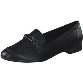 Marco Tozzi Slipper in schwarz